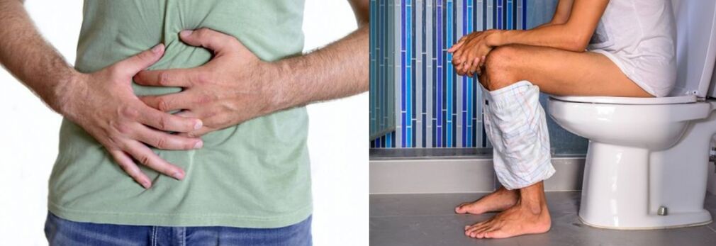 El estreñimiento y la diarrea son signos de la presencia de parásitos en el cuerpo humano.